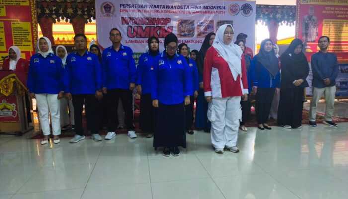 PWDPI Lampung Gelar Workshop UMKM & Pelantikan Pengurus Koperasi Serta UMKM