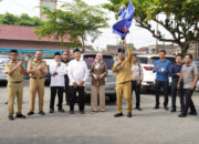 Wabup Syafrizal Lepas Peserta Manasik Haji Akbar Bank Sumut