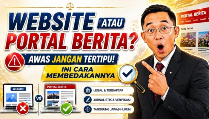Cara Membedakan Website Biasa dengan Portal Berita