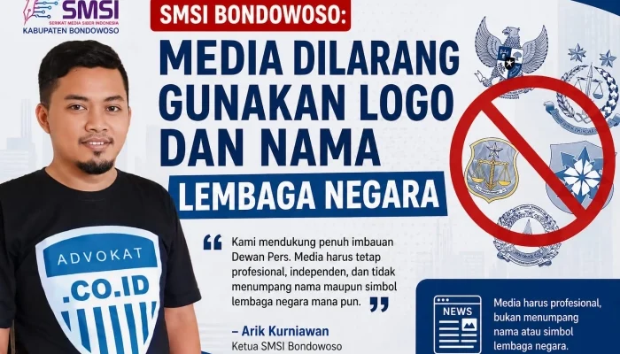 SMSI Bondowoso: Media Jangan Catut Nama dan Logo Lambang Negara
