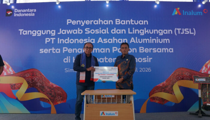 INALUM Serahkan Bantuan TJSL untuk Dorong pembangunan Berkelanjutan di Samosir