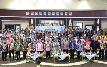 Gubernur Agustiar Sabran Lantik DAD 8 Kabupaten/Kota dan BATAMAD 4 Kabupaten