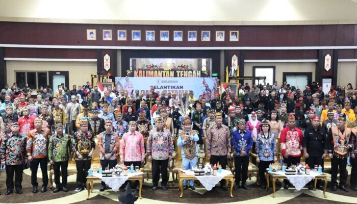 Gubernur Agustiar Sabran Lantik DAD 8 Kabupaten/Kota dan BATAMAD 4 Kabupaten