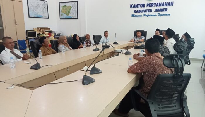SEKTI Temui Kepala BPN Jember yang Baru, Tegaskan Perjuangan Reforma Agraria dan Hak Atas Tanah