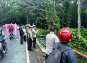 Truk Canter Terjun Bebas ke Sungai Sedalam 10 Meter di Glenmore Banyuwangi
