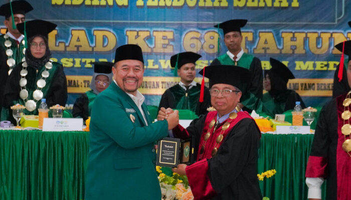 Bentuk Dukungan Terhadap Kemajuan Pendidikan Islam di Sumut, Bupati Baharuddin Hadiri Peringatan Milad ke–68 UNIVA Medan