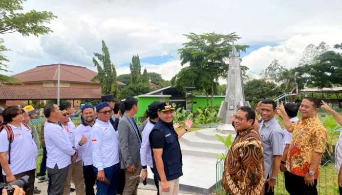 Monumen di Cilegon Dipercantik, SMSI Apresiasi Gerak Cepat Walikota