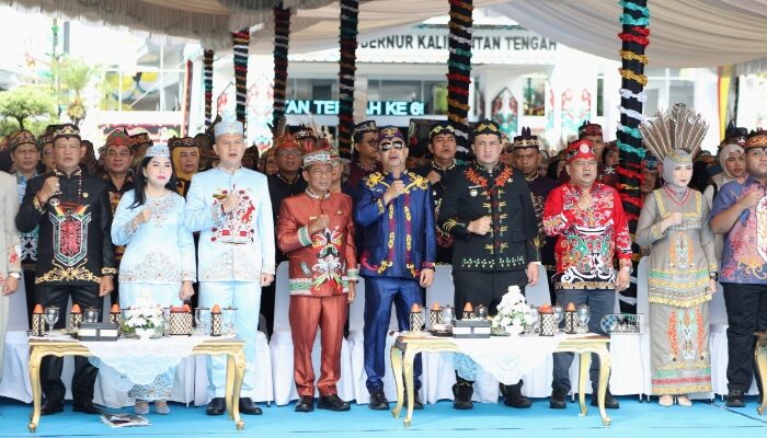 Bupati Murung Raya Hadiri Upacara Hari Jadi Ke-69 Provinsi Kalimantan Tengah