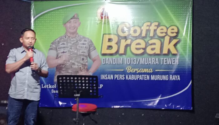Dandim 1013/Muara Teweh Perkuat Sinergi dengan Insan Pers Murung Raya