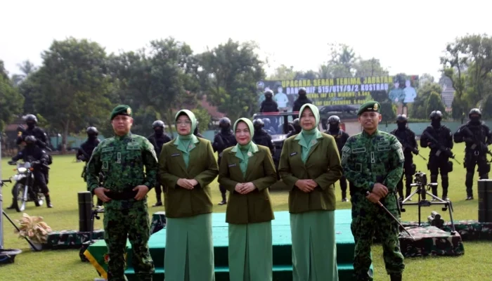 Sertijab Komandan Yonif 515/UTY Kostrad Berlangsung Penuh Rasa Syukur