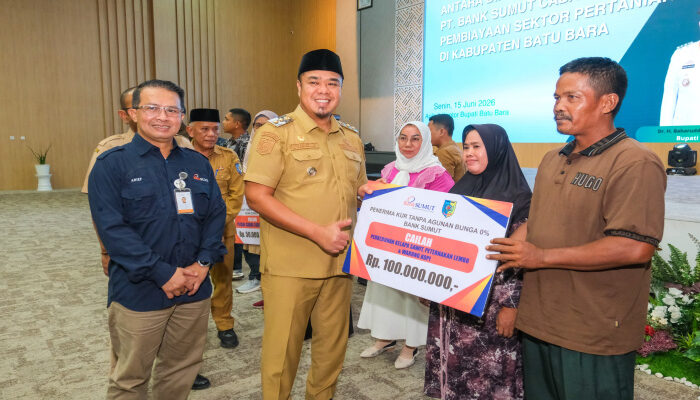 Wakil Bupati Batu Bara Dorong Akses Modal Petani Melalui Kerja Sama Pembiayaan Dengan Bank Sumut