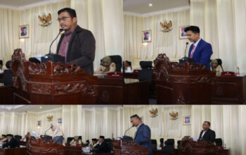 DPRD Batu Bara Gelar Rapat Paripurna, Seluruh Fraksi Sampaikan Pandangan Umum Pembentukan Pansus Plasma