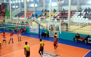 Lolos 8 Besar, PBV Putra Banyuwangi Mantap Incar Gelar Juara di Turnamen Bola Voli Stadion Surga Tulungrejo