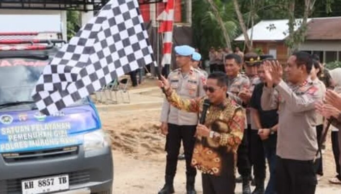 Polres Murung Raya Luncurkan Program Makan Bergizi Gratis, Ribuan Pelajar Terima Manfaat