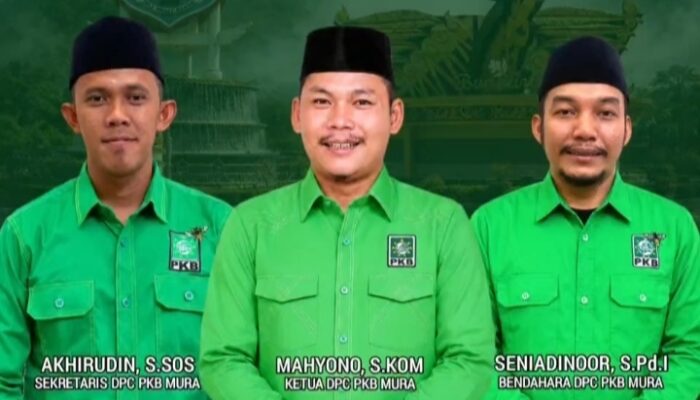 DPP PKB Percayakan Mahyono Pimpin DPC PKB Murung Raya Periode 2026–2030