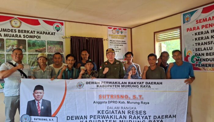 Sutrisno Serap Aspirasi Warga Desa Muara Sumpoi Saat Reses