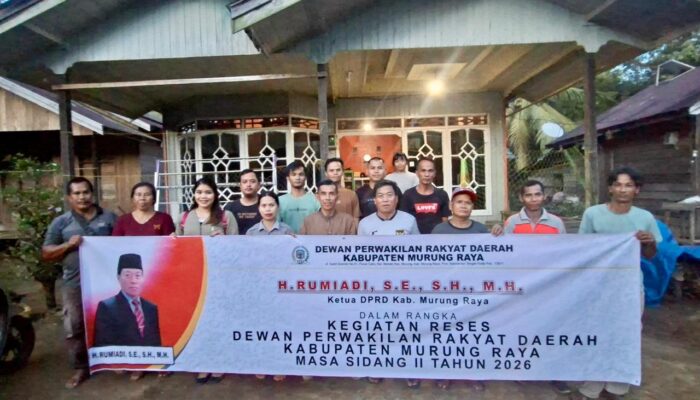 Reses di Desa Baloi, Ketua DPRD Murung Raya Tampung Aspirasi Warga, Pertanian dan Infrastruktur Jadi Prioritas
