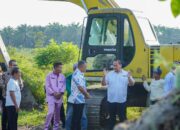 Komitmen Tingkatkan Pengelolaan Sampah, Bupati Batu Bara Tinjau Lokasi Rencana Pembangunan TPA