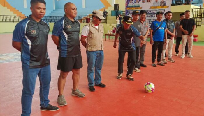 Wabup Murung Raya Buka Turnamen Futsal PWI se-DAS Barito, Pererat Solidaritas Insan Pers