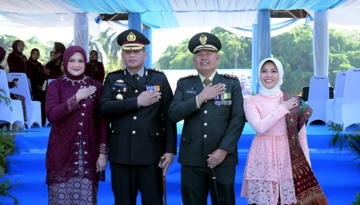 Dandim 0822 dan Kapolres Bondowoso Perkuat Sinergitas TNI-Polri pada Upacara HUT Bhayangkara ke-80