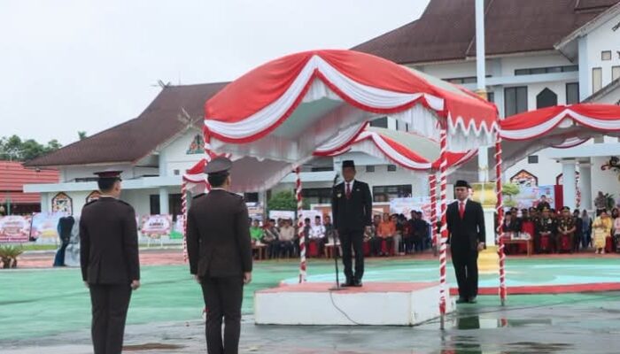 Bupati Heriyus Pimpin Upacara Hari Bhayangkara ke-80, Bacakan Amanat Presiden untuk Polri
