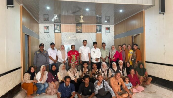 Reses di Murung Raya, Wakil Ketua DPRD Kalteng Muhammad Ansyari Serap Aspirasi Warga