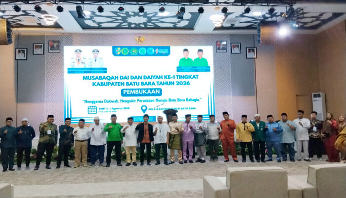 Buka Musabaqah Dai dan Daiyah I, Bupati Bahruddin Siapkan Generasi Dakwah Menuju Batu Bara Bahagia