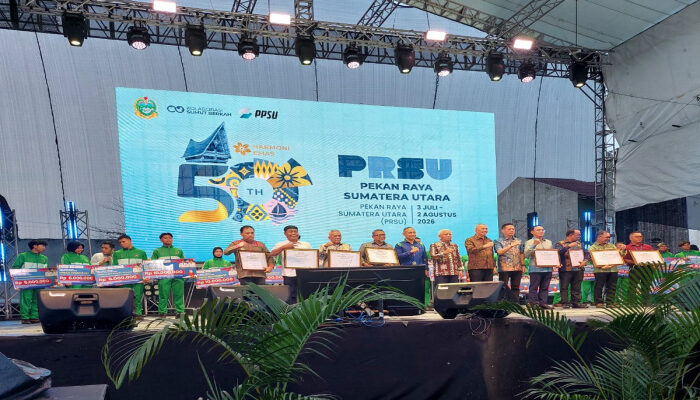 Pemkab Batu Bara Raih Juara II Paviliun Terbaik pada PRSU ke-50
