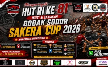 Sakera Cup 2026 Siap Digelar, Gobak Sodor Jadi Ajang Adu Kekompakan dan Prestasi