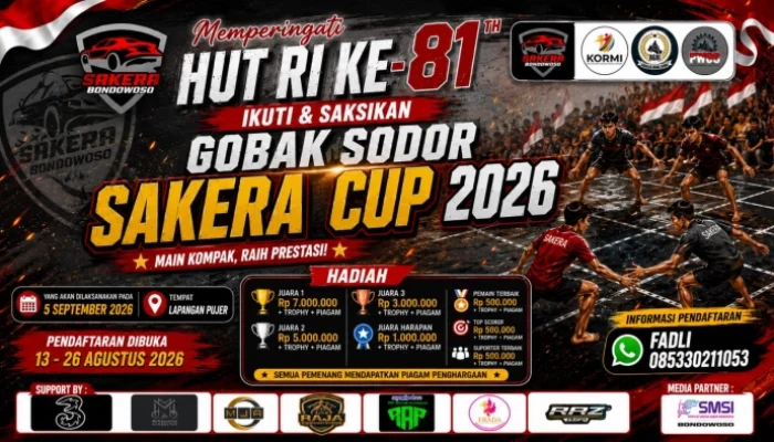Sakera Cup 2026 Siap Digelar, Gobak Sodor Jadi Ajang Adu Kekompakan dan Prestasi