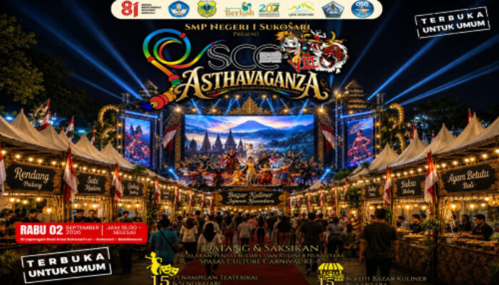 Hadiri dan Saksikan..!! ASTHAVAGANZA 2026, Pasar Rakyat serta Pagelaran Seni Budaya
