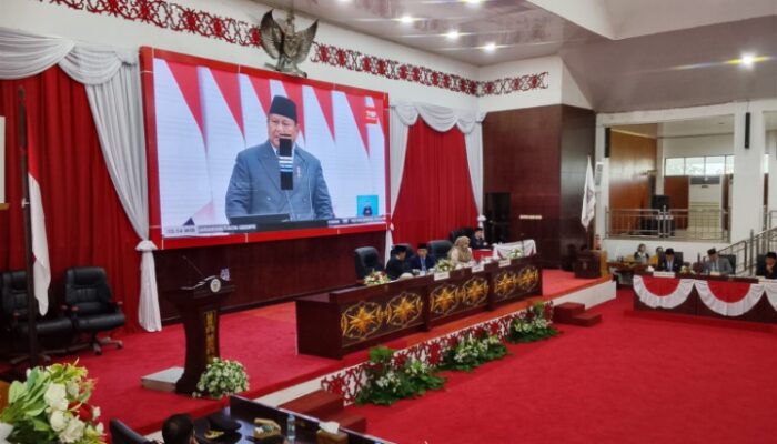 DPRD dan Pemkab Murung Raya Simak Pidato Kenegaraan Presiden RI