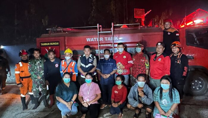 Bupati Heriyus Pantau Langsung Karhutla di Tanah Siang, Utamakan Keselamatan Petugas