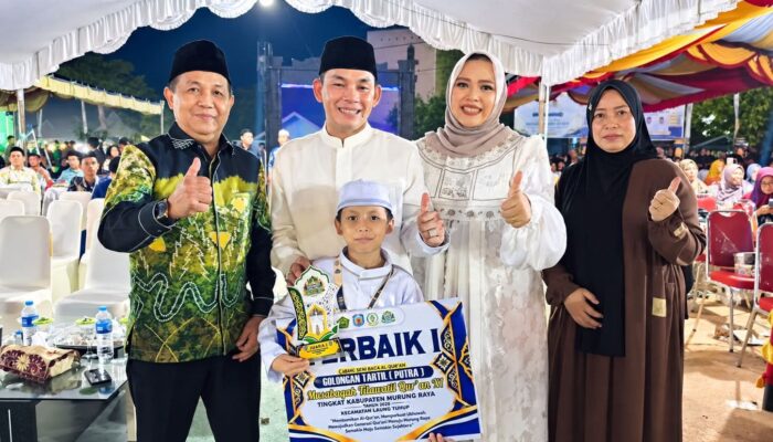 Dina Maulidah Apresiasi Hadiah Umrah bagi Juara MTQ ke-11 Murung Raya