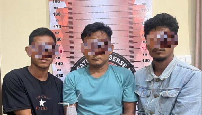 Sembunyikan 20 Paket Sabu di Balik Dinding Triplek, Tiga Pria di Aceh Tenggara Diciduk Polisi