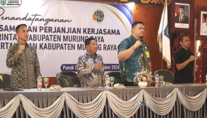 Pemkab Murung Raya dan BPN Teken Kerja Sama Integrasi Data Pertanahan dan Pajak