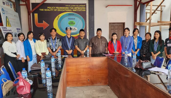 Cetak Sejarah Baru, GMKI Kutacane Perjuangkan Mata Kuliah Agama Kristen di UGL Aceh