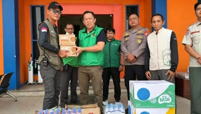 Johansyah Salurkan Sembako untuk Tim Penanganan Karhutla Murung Raya