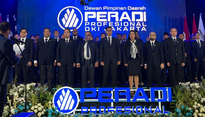 Pengurus DPD PERADI PROFESIONAL DKI Jakarta Resmi Dilantik, Misyal B. Achmad Jadi Salah Satu Penggerak Utama