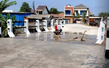 Kualitas Terjaga, Kokoh Dan Mulus Proyek Jembatan Desa Jambe Kertasemaya Selesai Dikerjakan