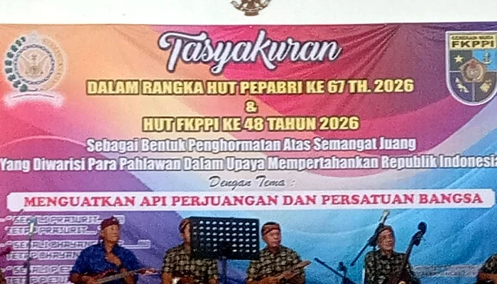 HUT PEPABRI Banyuwangi ke-67 di Genteng Kobarkan Api Perjuangan, Rawat Persatuan Bangsa