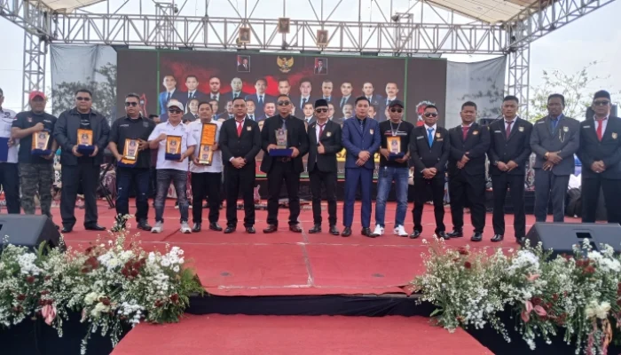 Sakera Bondowoso Hadiri HUT ke-2 DPP Laskar Sakera Malang