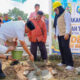 Bupati Batu Bara Letakkan Batu Pertama Pembangunan Videotron di Sei Bejangkar, Dukung Penyebaran Informasi Publik
