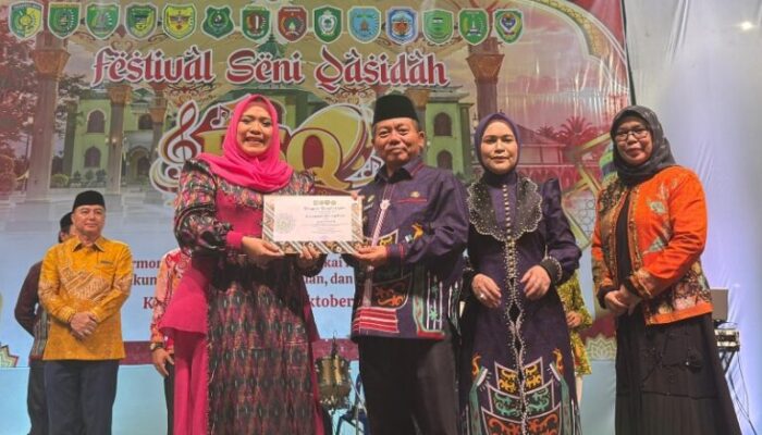 LASQI Murung Raya Raih Peringkat Ketiga Juara Umum FSQ XII Kalteng