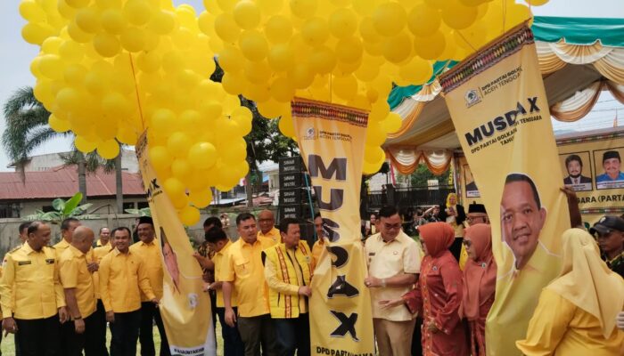 Denny Febrian Roza Terpilih Aklamasi Pimpin DPD II Golkar Aceh Tenggara Periode 2026-2031