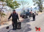 Pebaikan Jalan Desa Sawo Tumpak Mergo Campurdarat Tulungagung