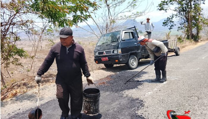 Pebaikan Jalan Desa Sawo Tumpak Mergo Campurdarat Tulungagung