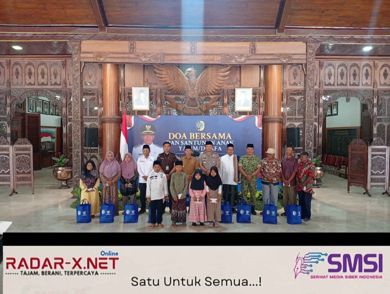 Bukan Sekadar Santunan! Plt Bupati Tulungagung: Anak Yatim dan Duafa Berhak Punya Masa Depan Cerah