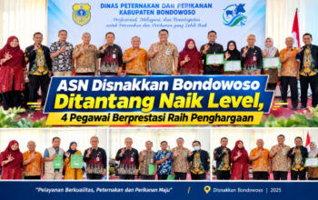 ASN Disnakkan Bondowoso Ditekan Naik Level, 4 Jagoan Pelayanan Dapat Penghargaan