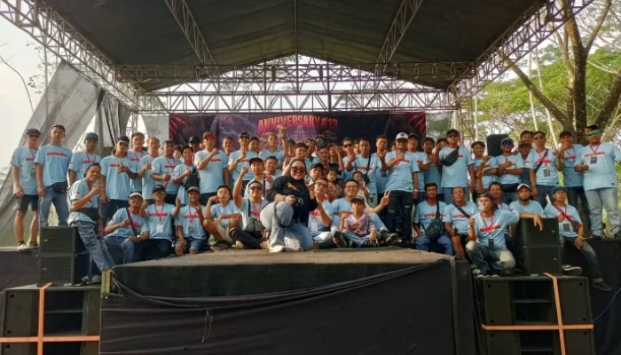Ribuan Pecinta RX King Berkumpul di WWS, TNI-Polri Kawal Anniversary KMG ke-13